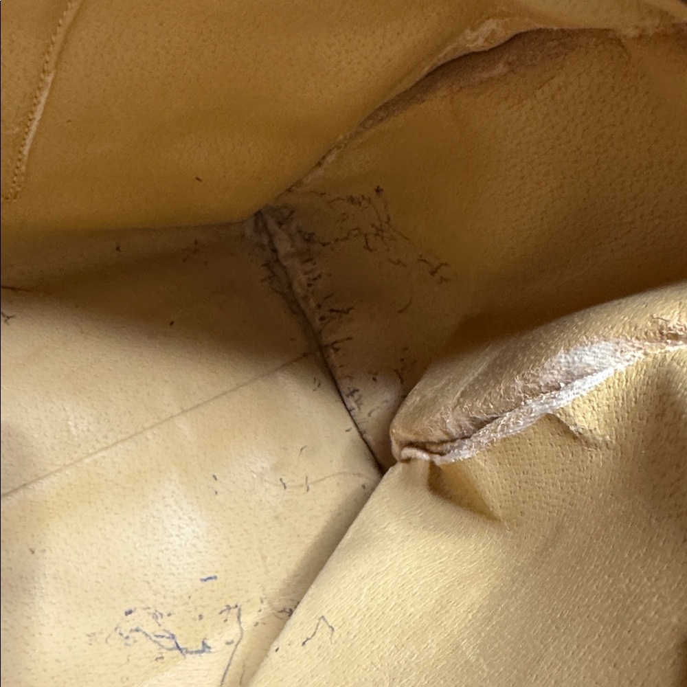 Made in Italy Genuine Leather Suede Hand Saddle Bag in Brown - Picture 10 of 14